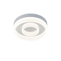 LED-DECKENLEUCHTE 30/7,5 cm   - Weiß, Design, Kunststoff/Metall (30/7,5cm) - Helestra