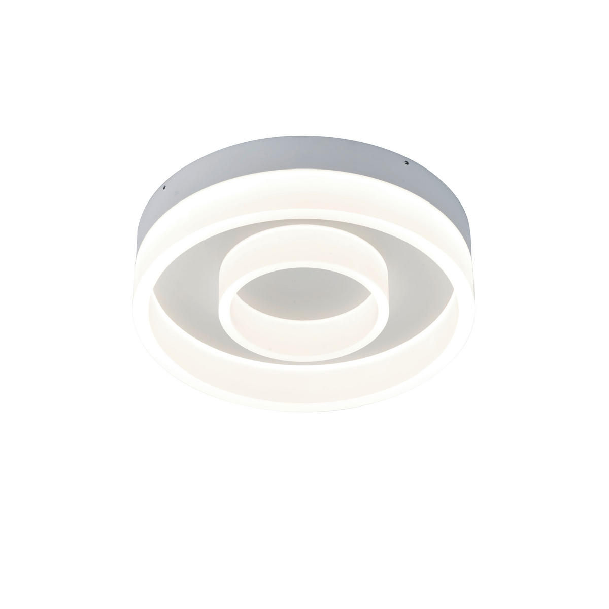 LED-DECKENLEUCHTE 30/7,5 cm   - Weiß, Design, Kunststoff/Metall (30/7,5cm) - Helestra