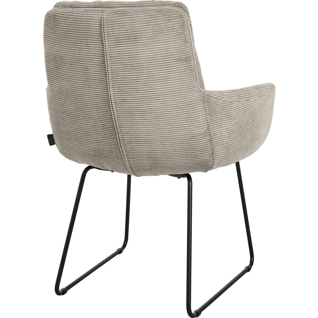 Thumbnail - Johann Jakob Armlehnstuhl, Sand, Textil, Kufe, 63x90x69 cm, Blauer Engel, Goldenes M, Dgm, Oeko-Tex® Standard 100, DGM-E...