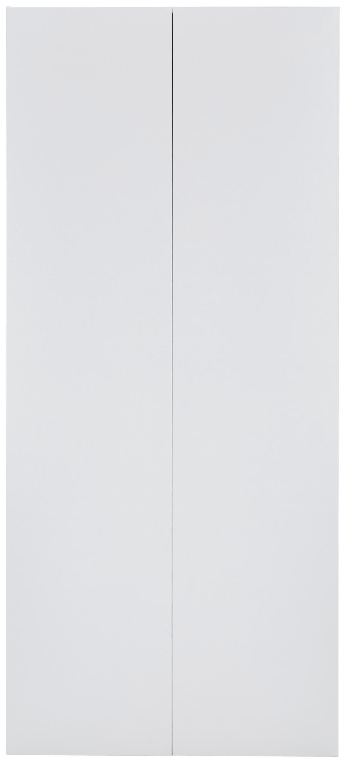 GARDEROBNA OMARA bela - bela, Design, leseni material (80/180/34cm) - Hom`in