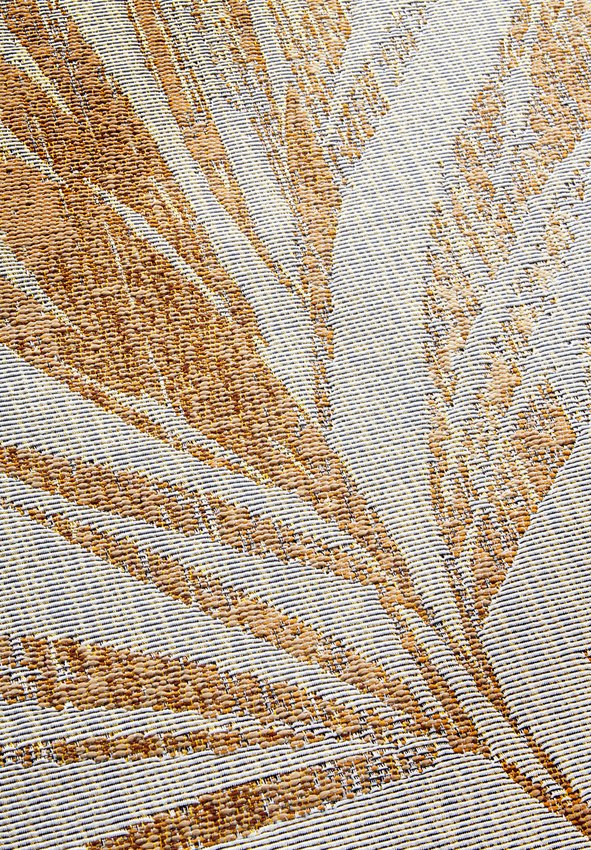 OUTDOORTEPPICH 200/285 cm Kollektion 1767 Creme, Goldfarben  - Goldfarben/Creme, Design, Kunststoff (200/285cm) - Villeroy & Boch