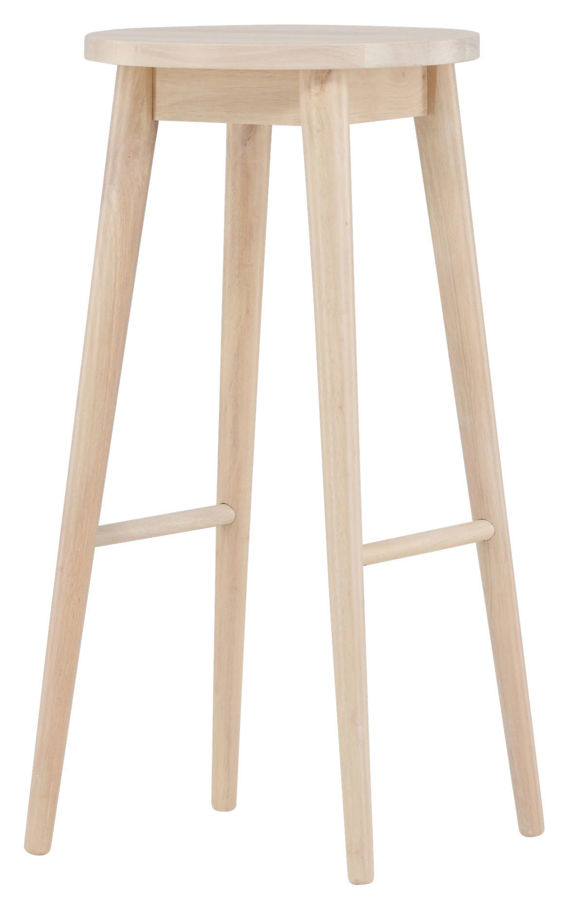 Livetastic Barhocker-Set Weiß 36x75x36 cm