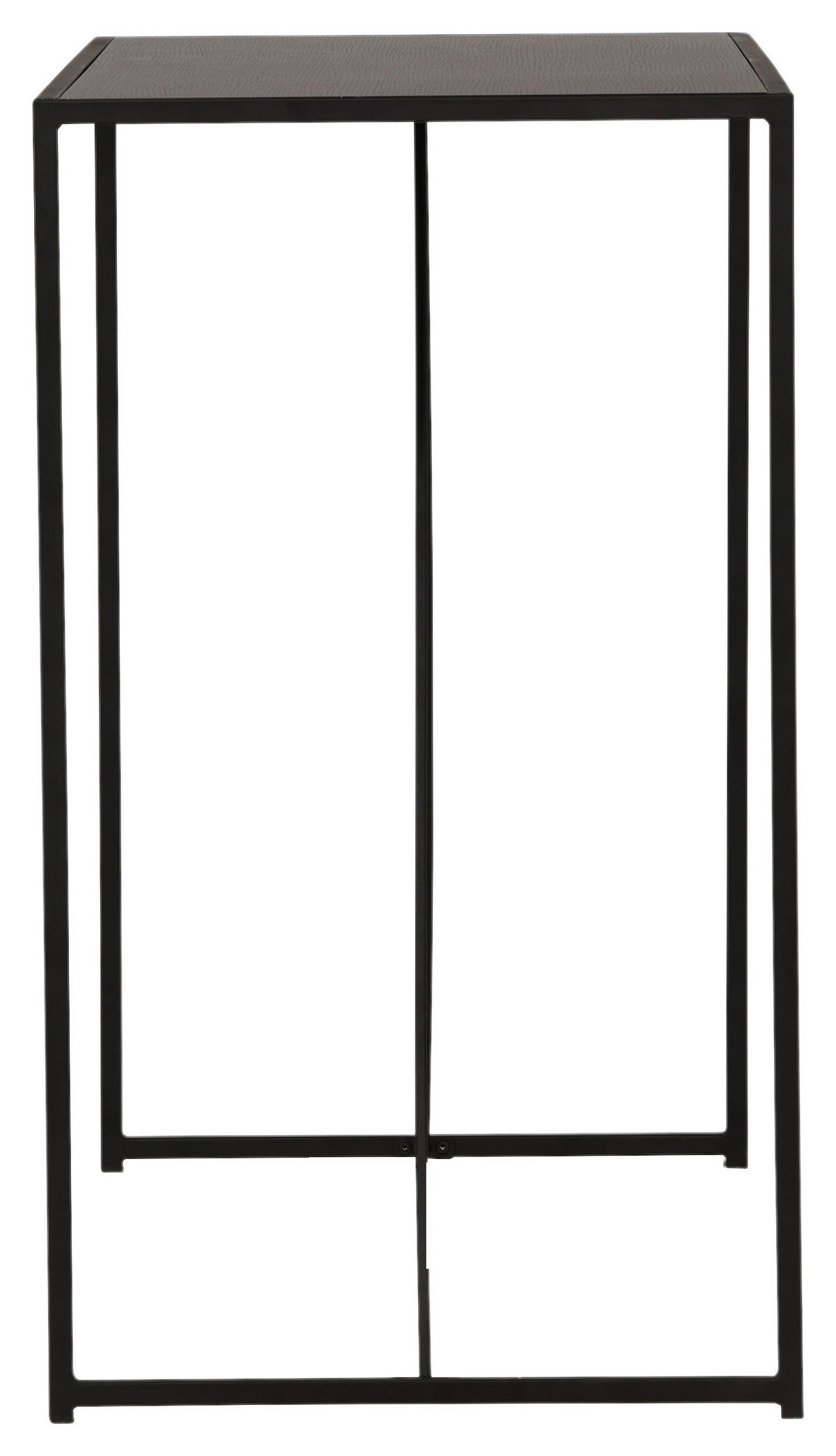 BARBORD i metall, trämaterial  120/60/105 cm  - svart, Design, metall/trämaterial (120/60/105cm) - Livetastic