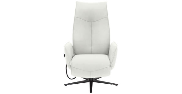 RELAXSESSEL in Textil Creme - Anthrazit/Creme, Design, Textil/Metall (71/114/84cm) - Johann Jakob
