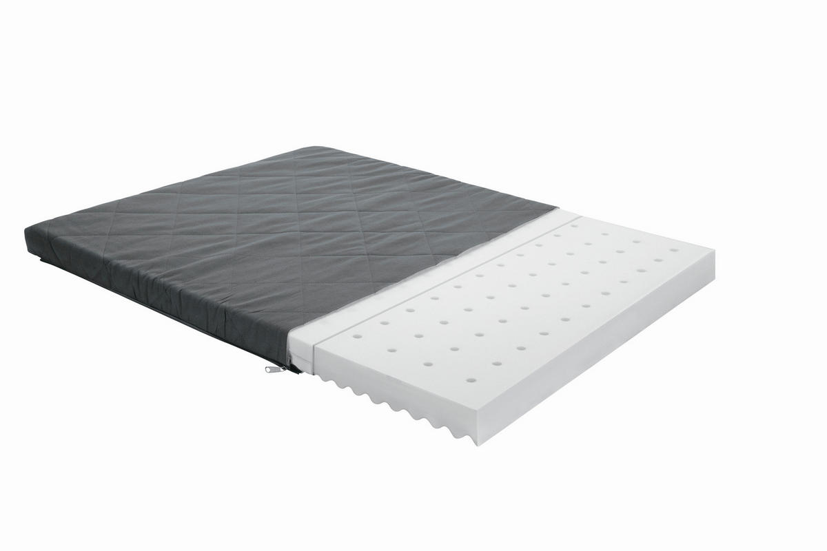 JÁRÓKAMATRAC SCOTTY  - antracit, Basics, textil (90,0/72,0/5,0cm) - Paidi