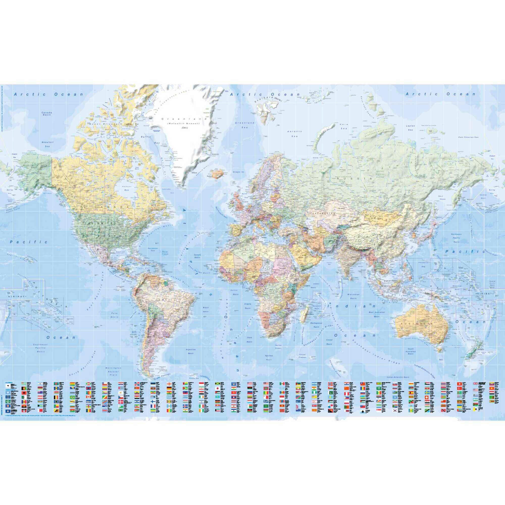 POSTER 61/91,5 cm  - Multicolor, Natur, Papier (61/91,5cm) - Reinders!