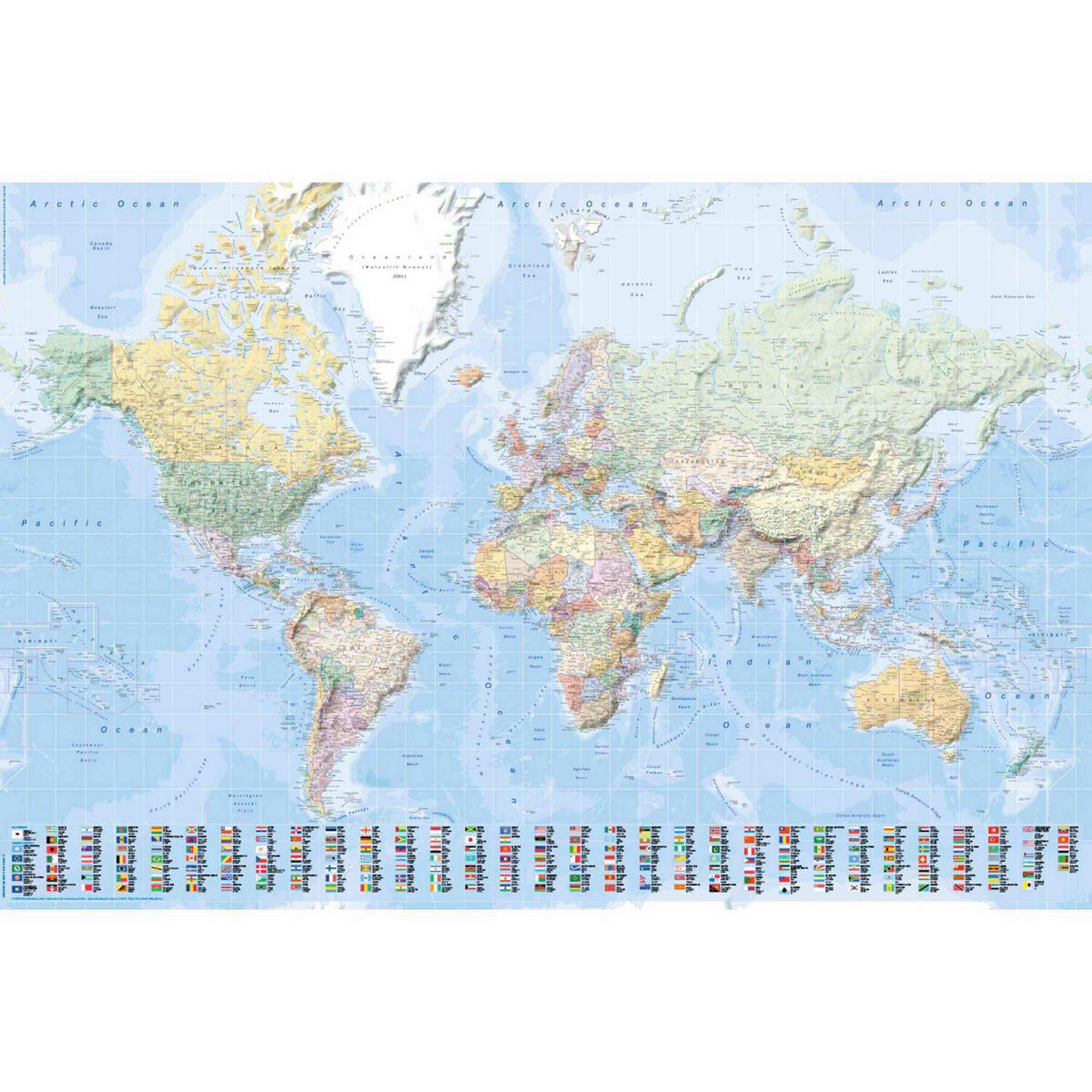 POSTER 61/91,5 cm  - Multicolor, Natur, Papier (61/91,5cm) - Reinders!