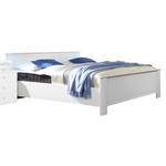 BETT 180/200 cm  in Weiß  - Weiß, KONVENTIONELL, Holzwerkstoff (180/200cm) - Carryhome