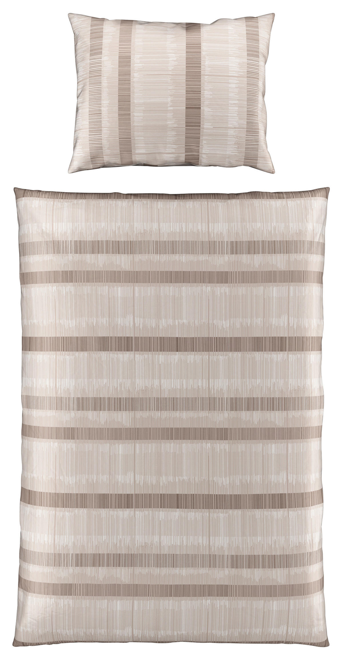 POSTELJNINA DALIA 140/200 cm saten bež  - bež, Konvencionalno, tekstil (140/200cm) - Bio:Vio