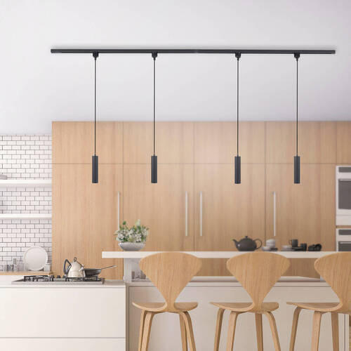 TRAČNA SV. – VISEČA SVETILKA  Tarik 4,50 W/360 lm/3000 K/230 V/ - Trend, kovina/umetna masa (192,5/5,5/120cm)