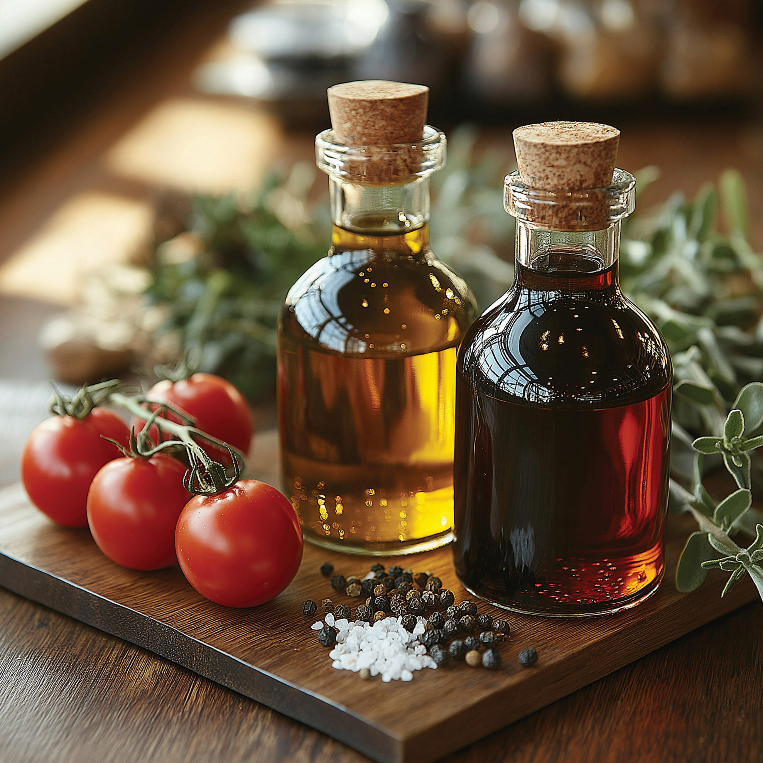 LEINWANDBILD Essen & Trinken 30/30 cm  - Multicolor, Basics, Holz/Papier (30/30cm)