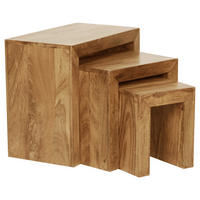 SET MIZIC, barve akacije  - barve akacije, Design, les (50/30/45cm) - MID.YOU