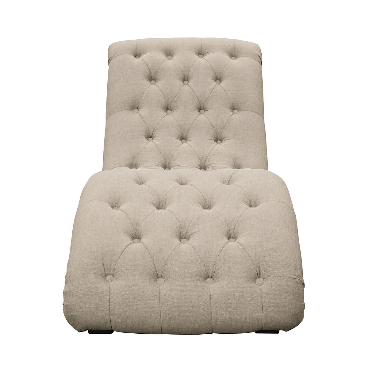 RELAXLIEGE in Mikrofaser Cappuccino  - Schwarz/Cappuccino, Design, Kunststoff/Textil (67/90/159cm) - P & B
