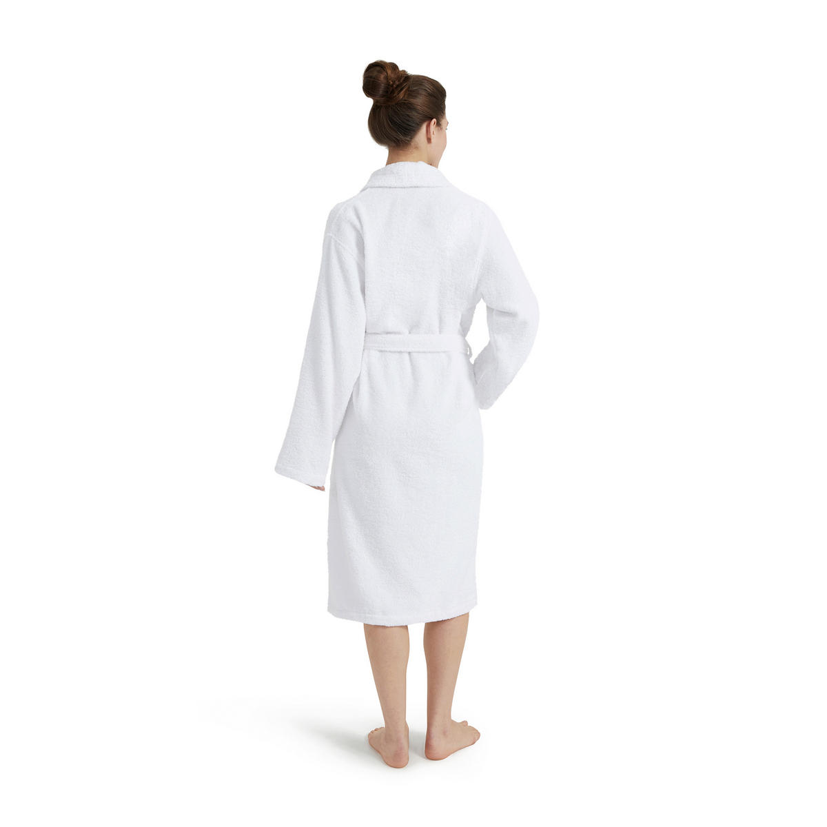 BADEMANTEL XL Unisex  - Weiß, Basics, Textil (XLnull) - Moeve