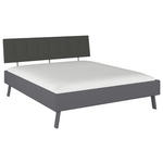 BETT 180/200 cm  in Grau  - Grau, Design, Holzwerkstoff/Textil (180/200cm) - Carryhome