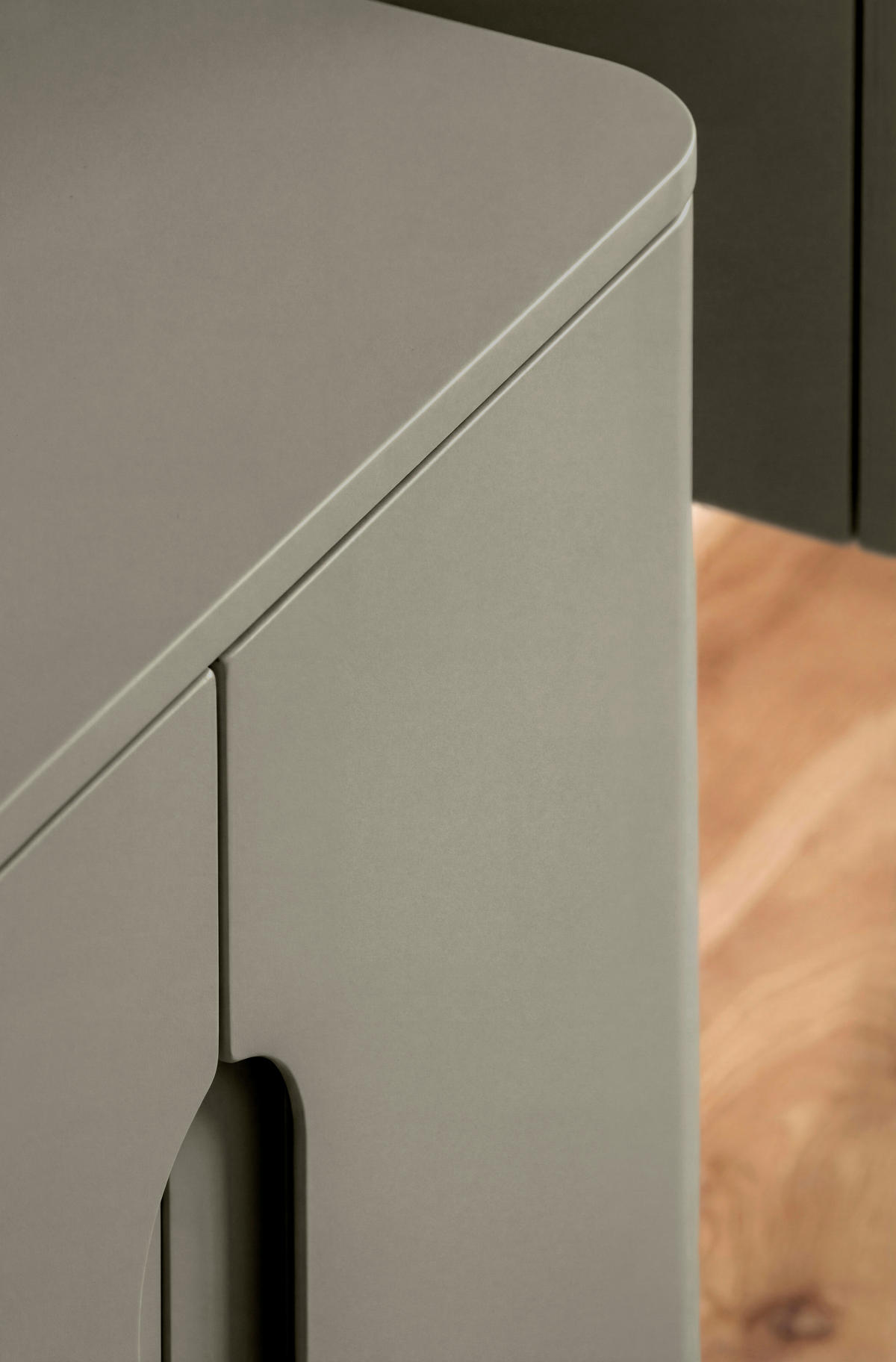 WASCHBECKENUNTERSCHRANK 61/53/35 cm  - Schilfgrün, KONVENTIONELL, Holzwerkstoff (61/53/35cm) - Xora