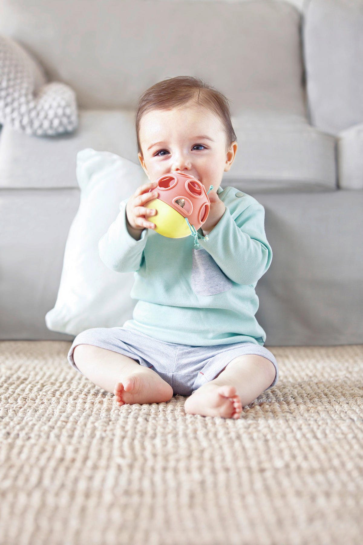 OBALL - Multicolor, Basics, Holz/Holzwerkstoff (9,0/9,0/9,0cm) - Hape