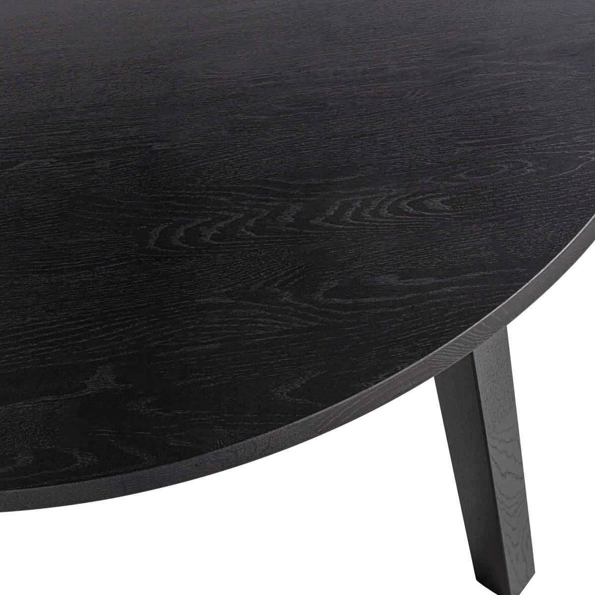 ESSTISCH in Holz 120-200/120/75 cm  - Schwarz, Design, Holz (120-200/120/75cm) - Livetastic