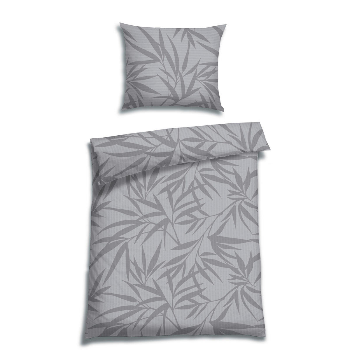 BETTWÄSCHE Seersucker 140/200 cm  - Grau, Basics, Textil (140/200cm) - Florella