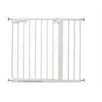 ZÁBRANA NA DVEŘE - bílá, Basics, kov (80/73cm) - Baby Dan
