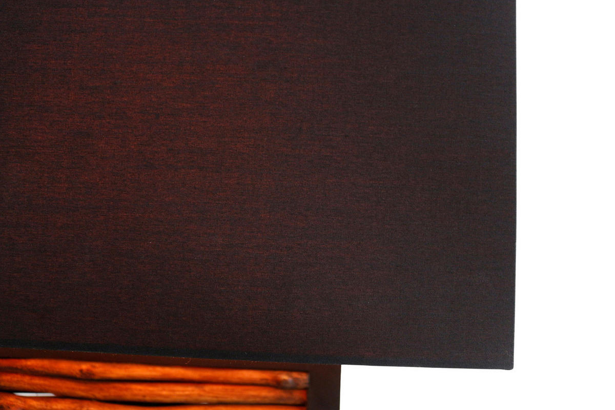 STEHLEUCHTE  35/163/20 cm   - Goldfarben/Schwarz, Design, Holz/Textil (35/163/20cm) - P & B