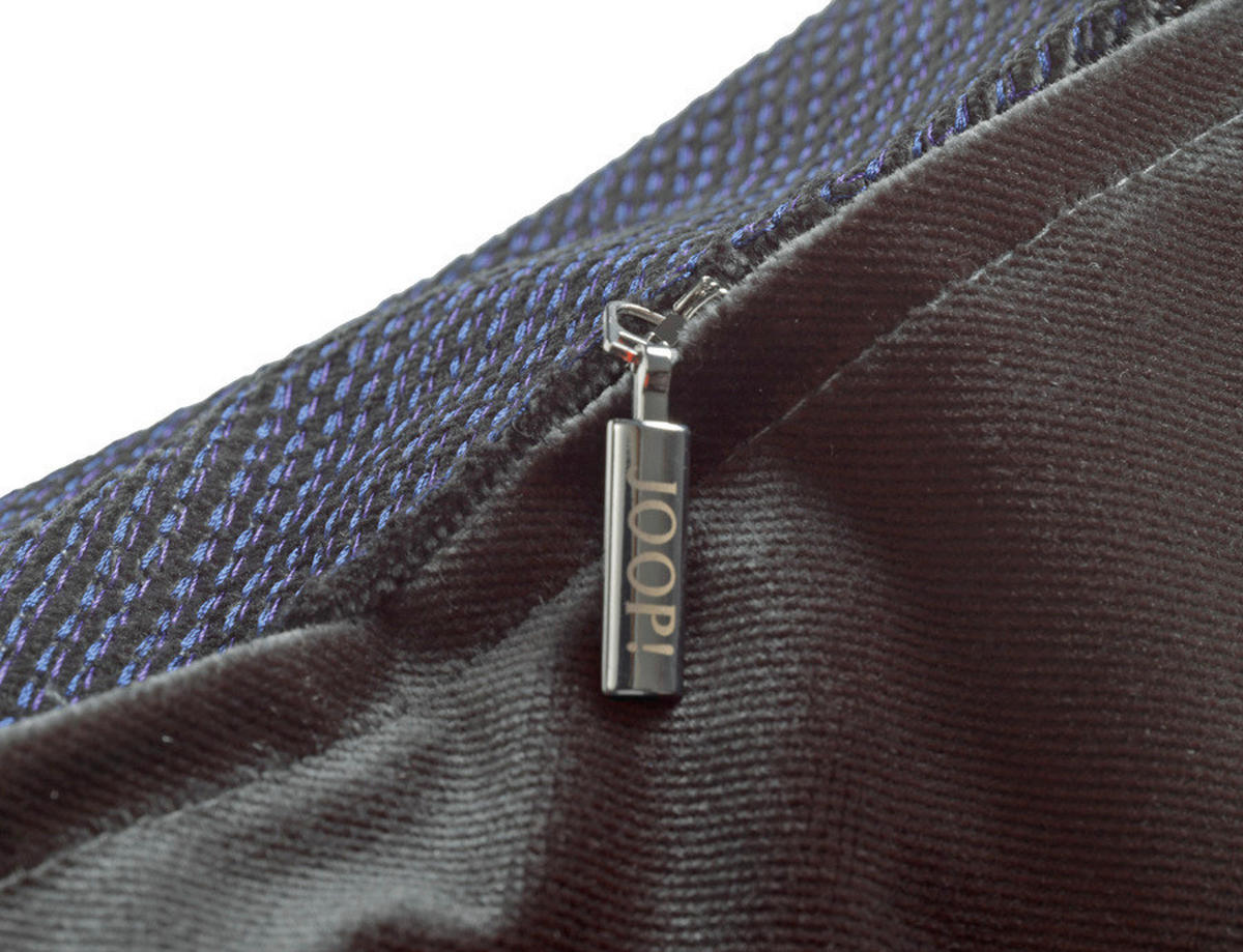 KISSENHÜLLE J!Dimension 40/40 cm  - Blau/Violett, Basics, Textil (40/40cm) - Joop!