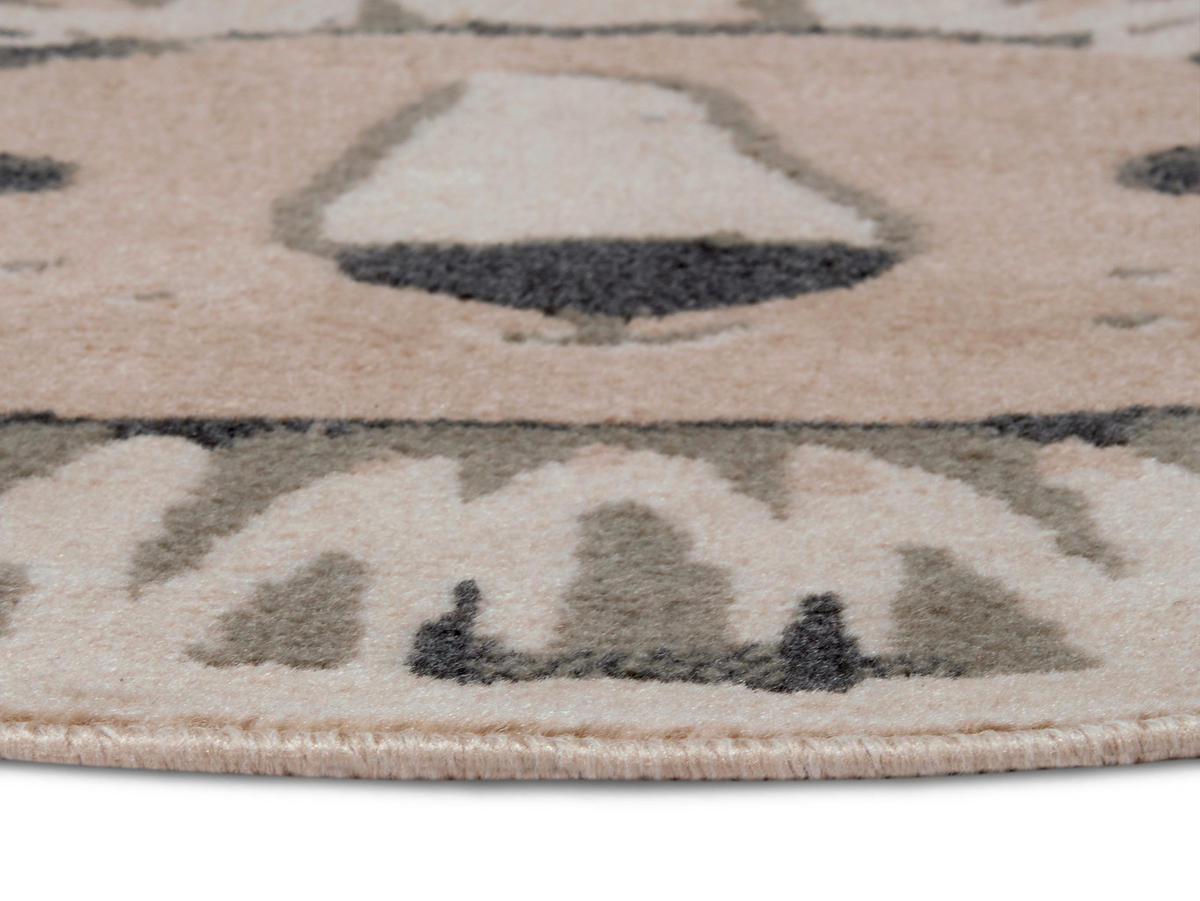 KINDERTEPPICH 140 cm Adventures  - Creme/Grau, Design, Kunststoff/Textil (140cm)