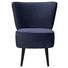 SESSEL in Textil, Holzwerkstoff Blau - Blau/Schwarz, Trend, Holz/Holzwerkstoff (65/89/70cm) - Carryhome SESSEL in Textil, Holzwerkstoff Blau - Blau/Schwarz, Trend, Holz/Holzwerkstoff (65/89/70cm) - Carryhome
