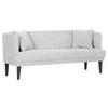 SITZBANK in Textil Creme, Weiss  - Weiss/Creme, Design, Holz/Textil (190/83/70cm) - Landscape