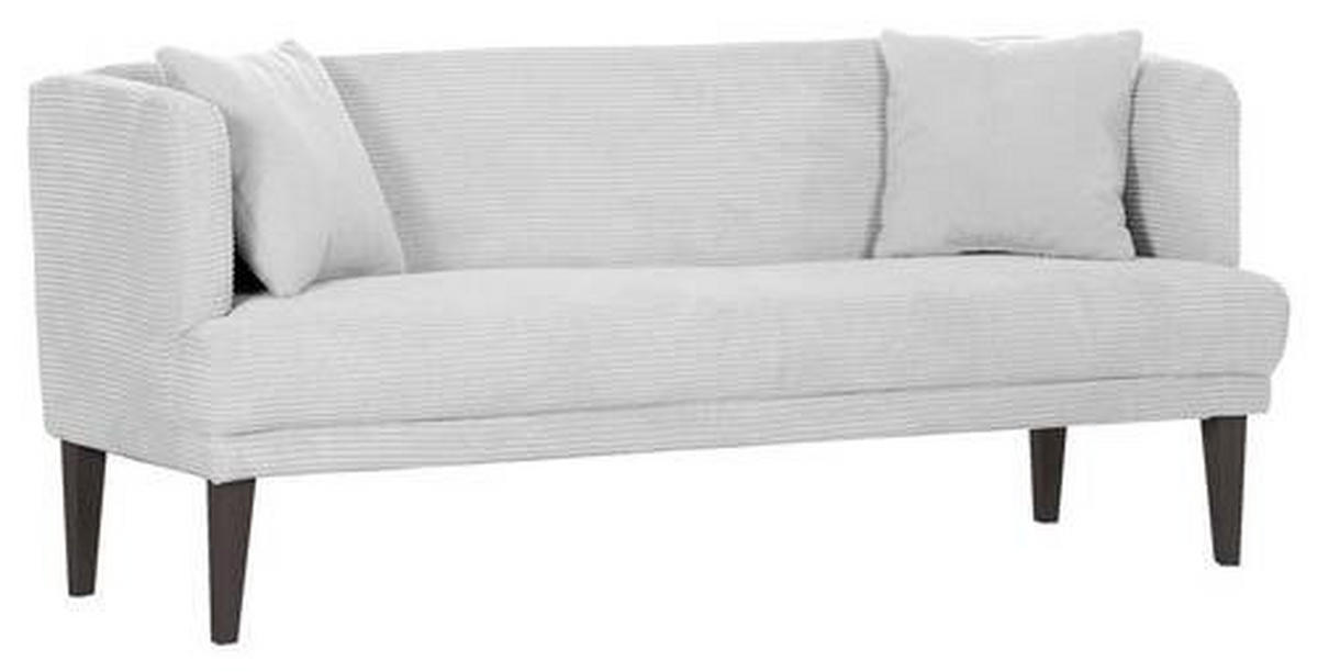 SITZBANK in Textil Creme, Weiss  - Weiss/Creme, Design, Holz/Textil (190/83/70cm) - Landscape