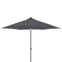 SONNENSCHIRM 300x300 cm  - Anthrazit, Basics, Textil/Metall (300/300cm) - Doppler