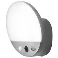 AUßENWANDLEUCHTE Smart+ Outdoor WiFi Round Camera 18/10,5 cm   - Basics, Kunststoff (18/10,5cm) - Ledvance