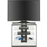 TV-ELEMENT Anthrazit - Anthrazit, Design, Glas/Metall (79/65,6/40cm)