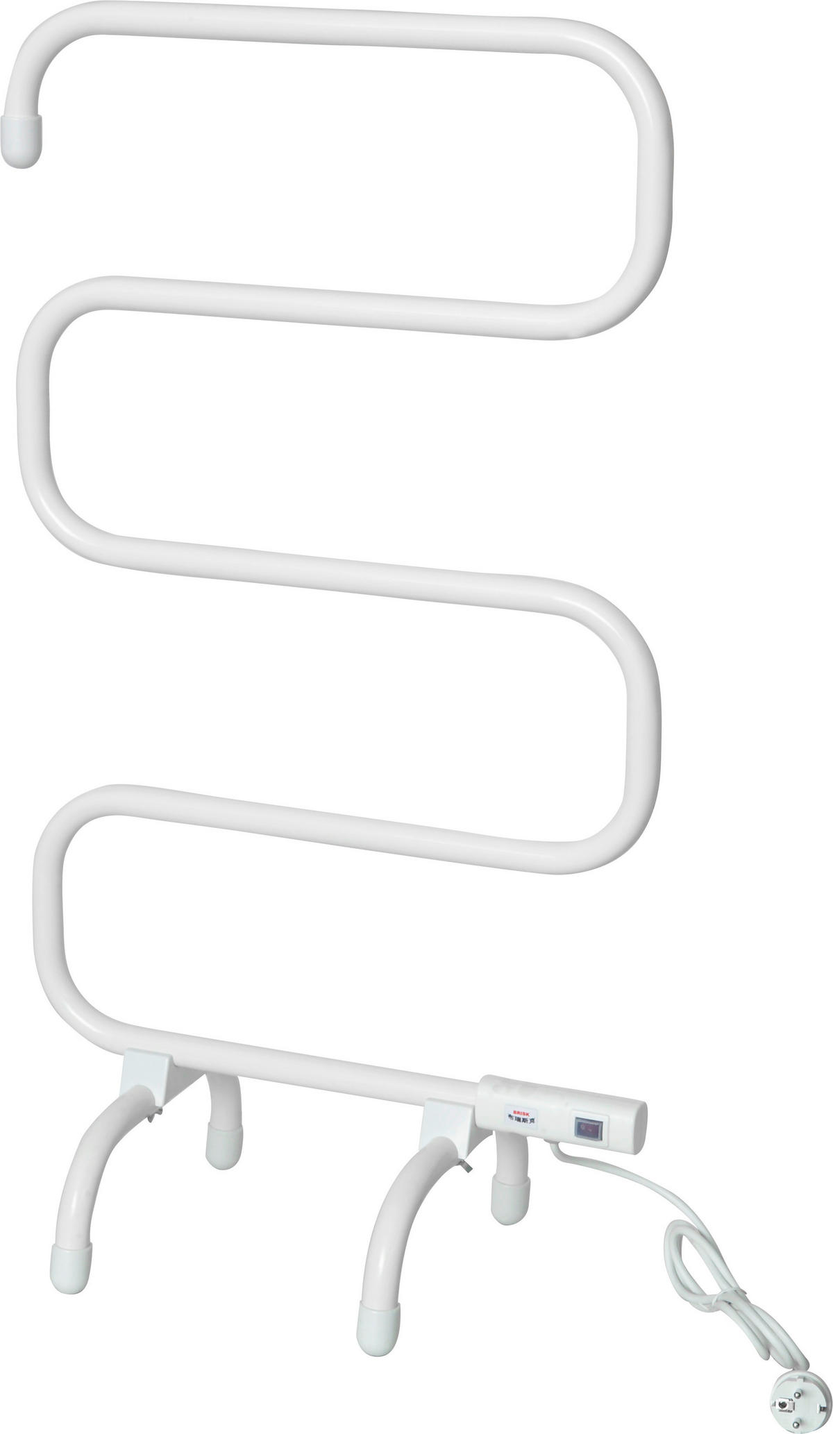 HANDTUCHTROCKNER Weiß  - Weiß, MODERN, Metall (50/95/31cm)