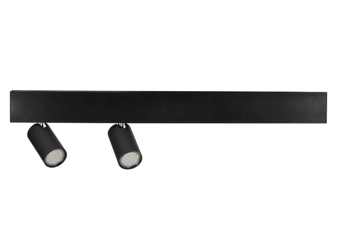 LED-STRAHLER Denebola 70/6/18 cm   - Schwarz, Design, Kunststoff/Metall (70/6/18cm) - Novel