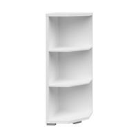 AKTENREGAL 39,5/107,2/39,5 cm  - Weiss/Silberfarben, Konventionell, Holzwerkstoff/Kunststoff (39,5/107,2/39,5cm) - Voleo