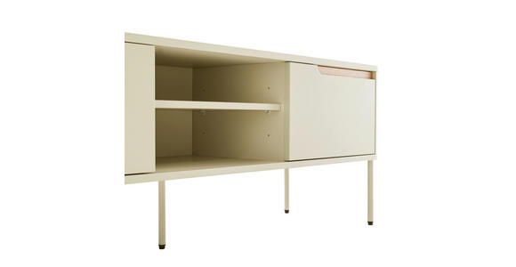 LOWBOARD 140/51/40 cm - Eichefarben/Grauweiß, Design, Holz/Holzwerkstoff (140/51/40cm) - Carryhome