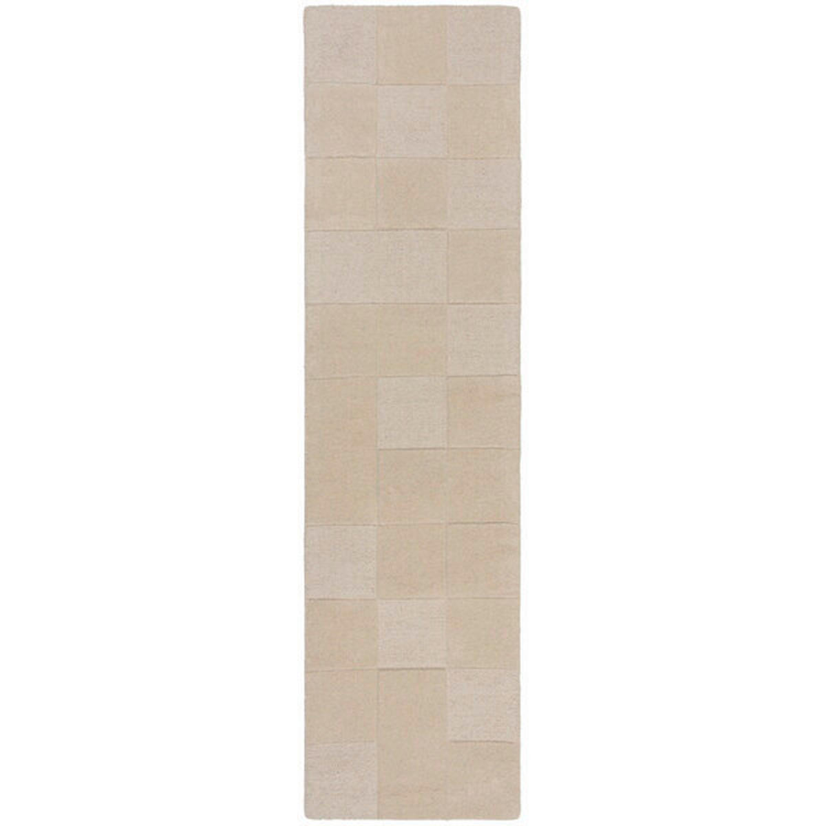 HANDWEBTEPPICH 60/230 cm CHECKERBOARD Naturfarben  - Naturfarben, KONVENTIONELL, Textil (60/230cm)