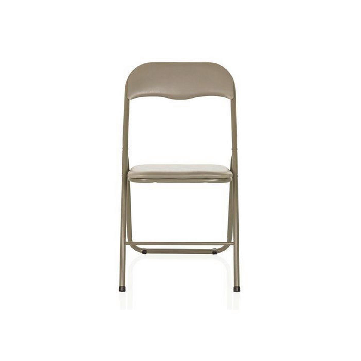 KLAPPSTUHL in Metall Taupe  - Taupe, MODERN, Metall (44/81/48cm) - MID.YOU