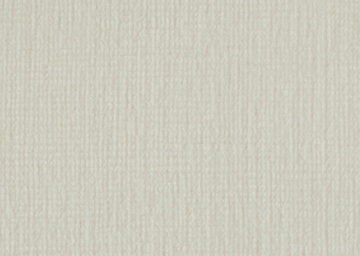 ECKSOFA in Chenille Weiss  - Weiss/Schwarz, Lifestyle, Kunststoff/Textil (240/173cm) - Stylife