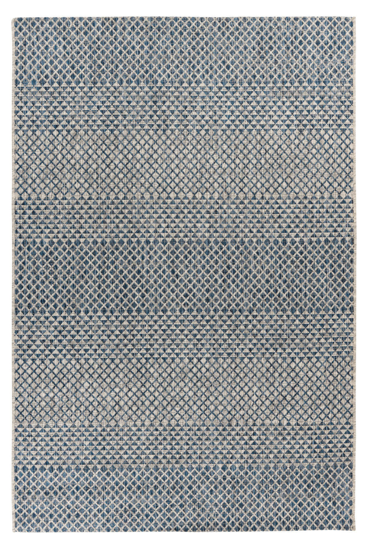 Obsession Outdoorteppich My Nordic Blau, Grau 80x150 cm