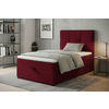 BOXBETT 100/200 cm,  in Rot, Bettkasten, Topper,  - Rot/Schwarz, MODERN, Kunststoff/Textil (100/200cm) - MID.YOU