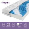 KOMFORTSCHAUMMATRATZE PERFECT TOUCH KS 200/200 cm Höhe ca. 22 cm  - Weiß, KONVENTIONELL, Textil (200/200cm) - Sleeptex