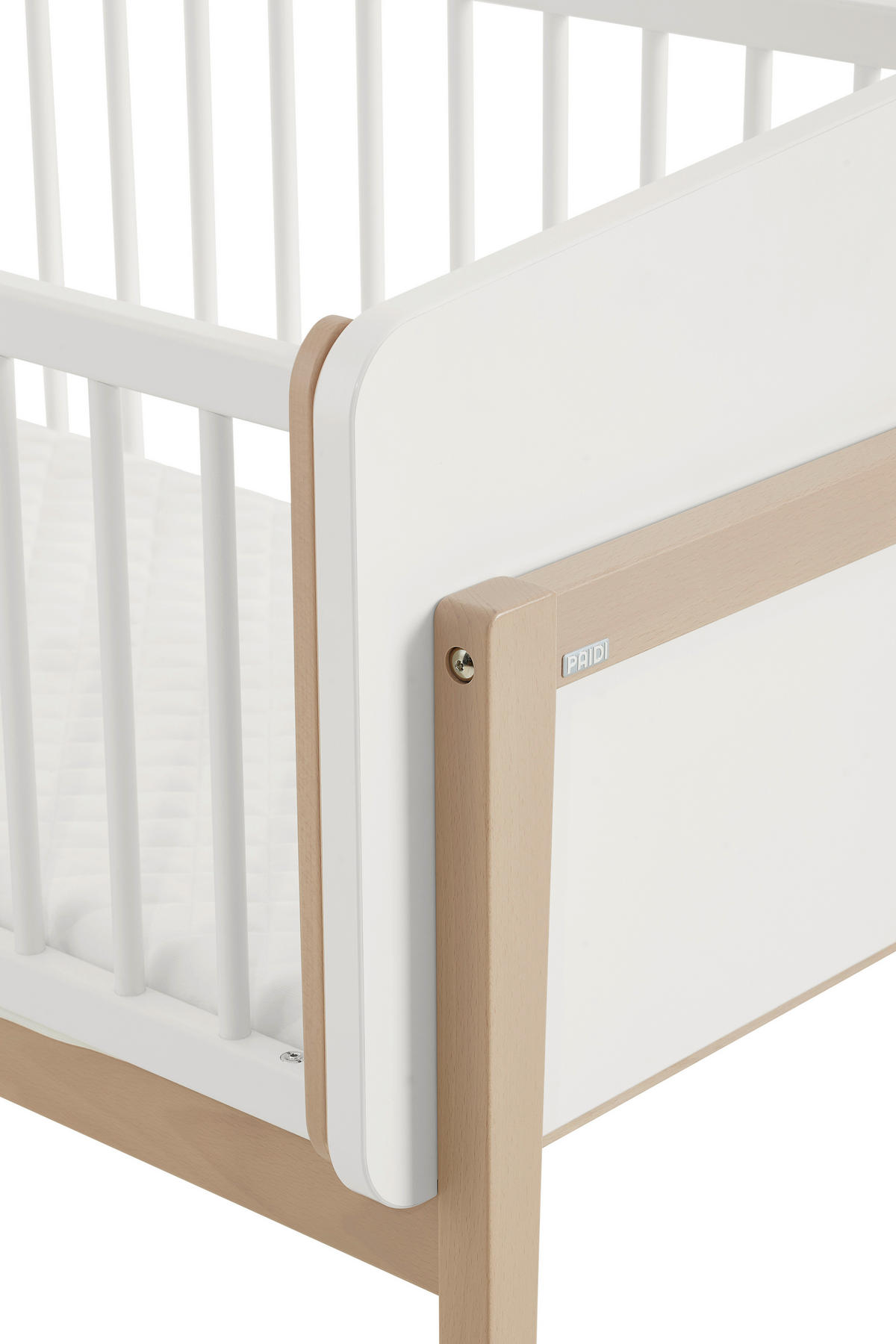 BEISTELLBETT Little Cloud  99,40/109,70/56,90 cm  - Weiß, Basics, Holzwerkstoff (99,40/109,70/56,90cm) - Paidi