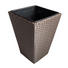 PFLANZENTOPF - Braun, LIFESTYLE, Kunststoff/Metall (28/28/40cm) - Ambia Garden PFLANZENTOPF - Braun, LIFESTYLE, Kunststoff/Metall (28/28/40cm) - Ambia Garden
