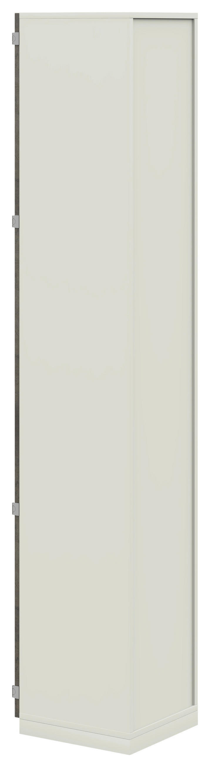 AKTENSCHRANK Weiß, Akaziefarben  - Weiß/Akaziefarben, KONVENTIONELL, Holzwerkstoff (40/220,5/41,9cm) - Moderano