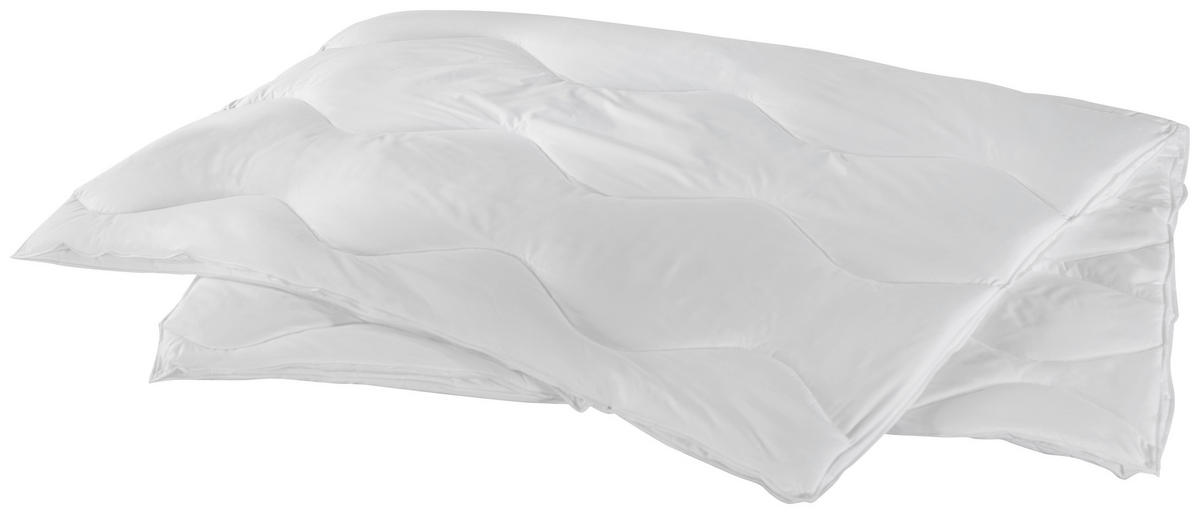 VIERJAHRESZEITENDECKE  Oviedo  135/200 cm   - Weiß, KONVENTIONELL, Textil (135/200cm) - Sleeptex