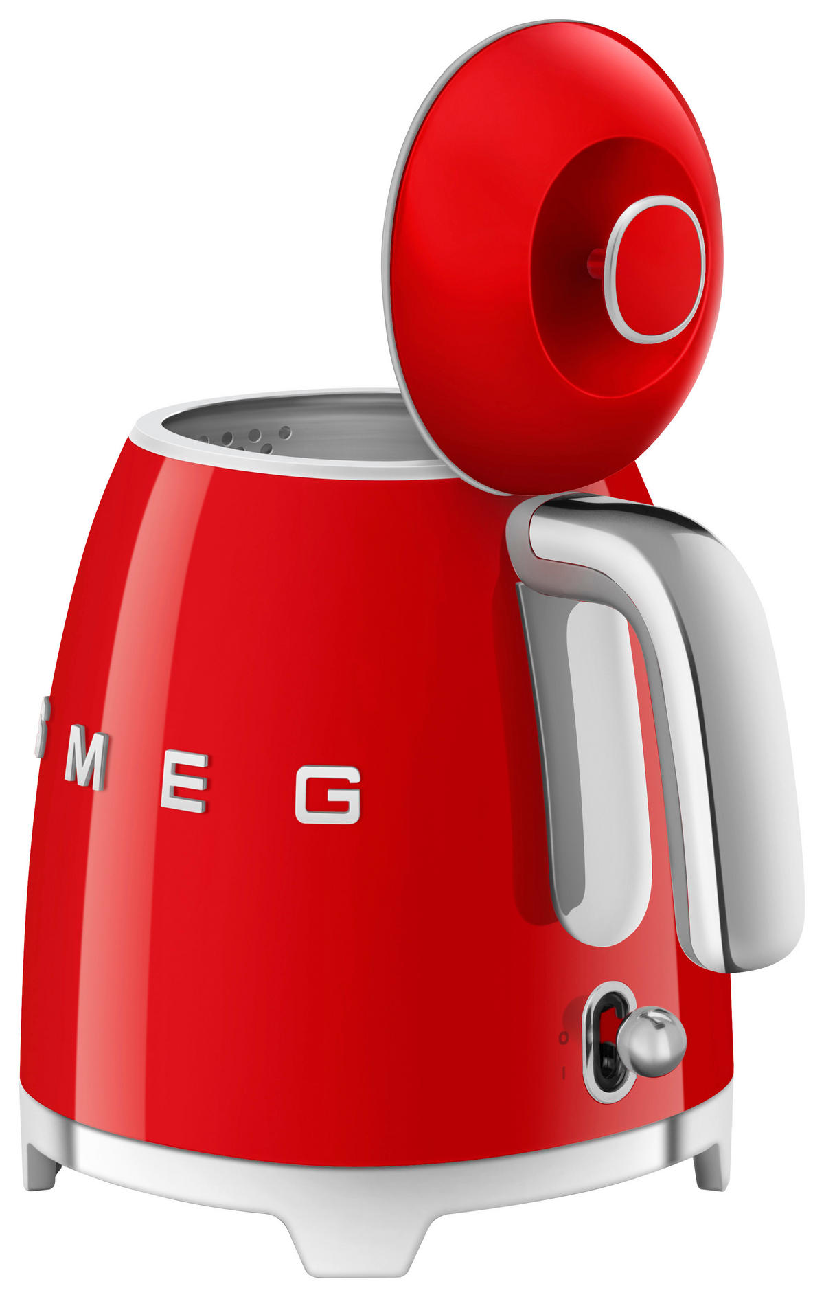 WASSERKOCHER 0.8 l  - Rot, Basics, Metall (20/20/15cm) - SMEG