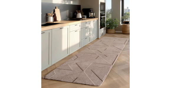 FLACHWEBETEPPICH 80/150 cm Pompei Beige  - Beige, KONVENTIONELL, Textil (80/150cm) - Novel