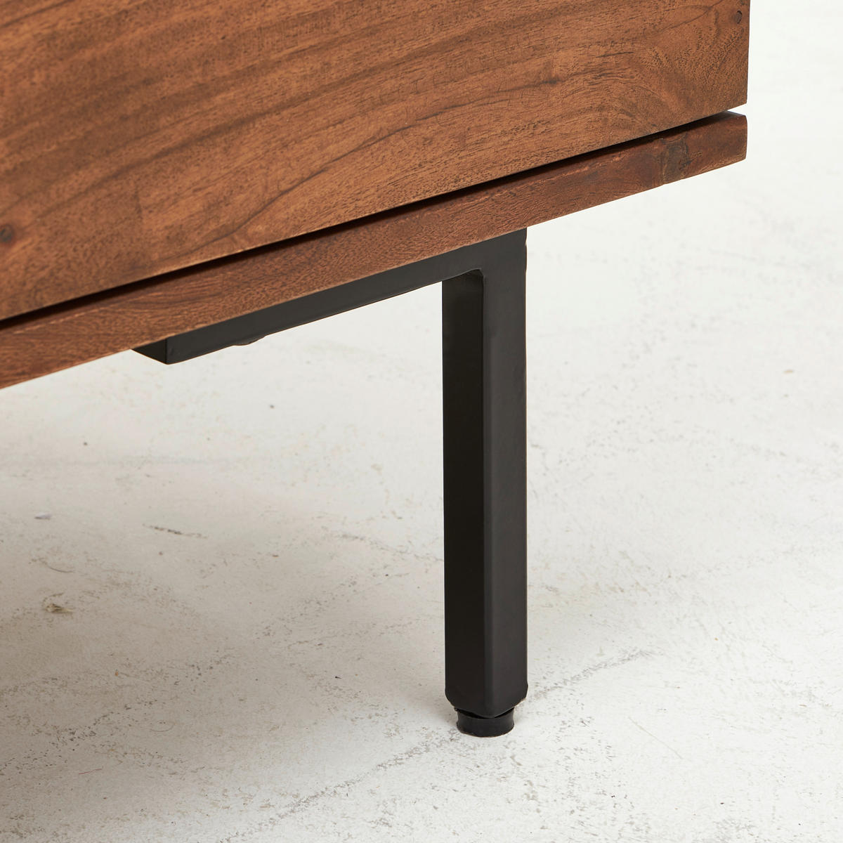 SIDEBOARD  in 170/85/40 cm  - Walnussfarben/Schwarz, LIFESTYLE, Holz/Holzwerkstoff (170/85/40cm) - MID.YOU
